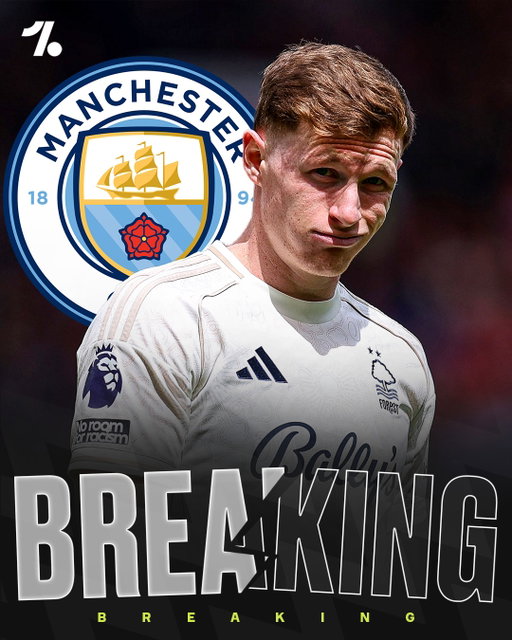 🚨 Manchester City have sent a £121m bid to Nottingham Forest for Elliot Anderson! 🤯

However, Forest have REJECTED the bid, wanting a British record fee for the midfielder, per Fabrizio Romano ❌