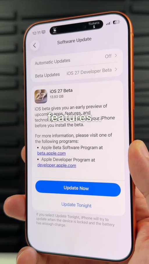 iOS 27 Beta 1 is out and here are 8 awesome new features that are NOT AI-related! 🤓

#apple #tech #iphone #learnoninstagram #ios27
