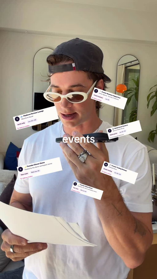 how to know which events to go to, with @perplexity computer ⭐️ 

comment “PROMPT” for the exact prompt i used so u can make this for yourself!