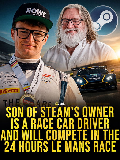 Son of Billionaire and Steam’s founder Gabe Newell will race at Le Mans this week. 🏁

Gray Newell, son of Valve co-founder Gabe Newell, is entered in the 2026 24 Hours of Le Mans with Heart of Racing’s No. 23 Aston Martin Vantage LMGT3. FIA WEC lists Jonny Adam and Eduardo Barrichello as his co-drivers for the June 13 race in France.

The event runs for 24 hours with three-driver crews sharing one car. For gaming audiences, the crossover stands out because Gabe Newell co-founded Valve, the company behind Steam; for racing audiences, it puts Gray Newell on the Le Mans grid during his first full FIA World Endurance Championship season.

#24HoursOfLeMans #FIAWEC #HeartOfRacing #Valve #Motorsport