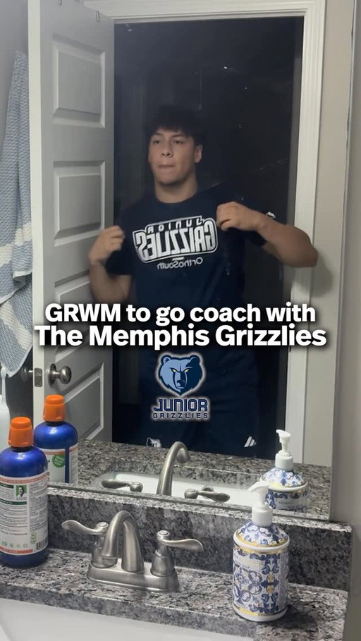 GRWM to coach with the Memphis Grizzlies 🏀 

Blessed for the opportunity to work with such a great organization for another summer, even though I’m still being coached myself 😂 

#basketball #memphisgrizzlies #nba #coaching #athlete