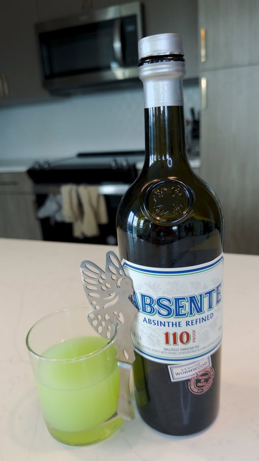 The Green Fairy has entered the chat ✨💚

Tried the classic @absinthe_absente ritual and now I get the hype. It was super simple and the neon-green drink is unlike anything else and packed with black licorice flavor. 

If you’re looking to try something different this summer, Absente is definitely worth adding to your bar cart.

Use code 5OFF for $5 off your first purchase. 🧚‍♀️🍸