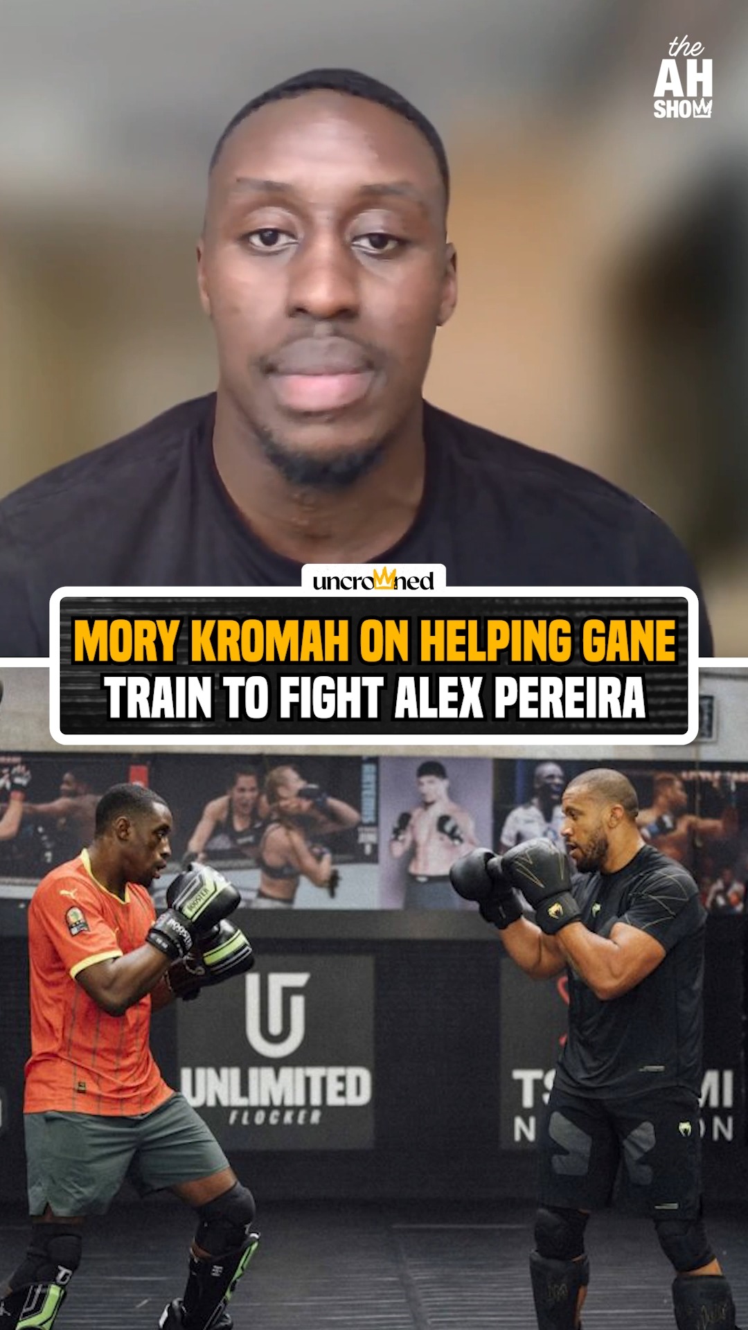 "It was not for me to be like Alex Pereira, it was to just be myself and just spar...It was good for both of us." 

Glory Kickboxing heavyweight champion Mory Kromah was extremely impressed by Ciryl Gane during their sparring sessions. #UFCWhiteHouse #HelwaniShow