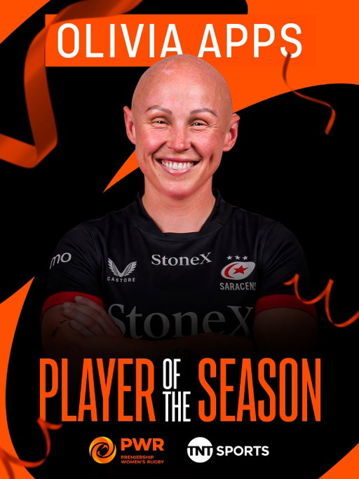 Liv Apps is crowned PWR Player of the Season 🫶

A stellar first campaign for the @rugbycanada international 🌟🇨🇦