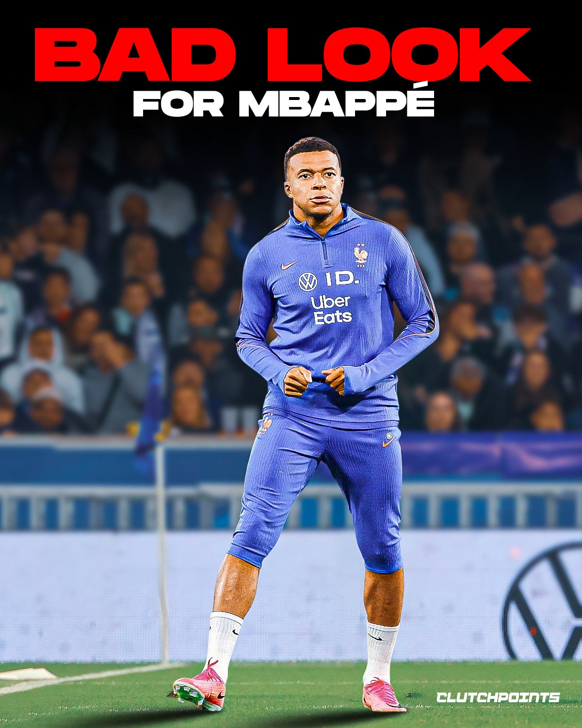 Just days before the start of the World Cup, Kylian Mbappé reportedly left the national team’s training camp to travel to Madrid for personal reasons, sparking major controversy across the country 🚨

Mbappé was spotted in the Spanish capital with his partner, leading fans and media outlets to question his commitment to Les Bleus during a crucial stage of the team’s World Cup preparations.

Several French media figures have criticized the move, arguing that the forward is putting personal matters ahead of the national team at a time when full focus is expected from every player.

The debate continues to grow, with opinions divided across France as one of the tournament favorites faces unwanted distractions just before the biggest competition in world football 😬