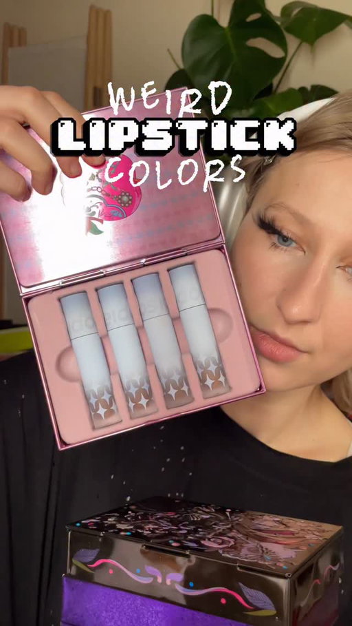 always and forever will be a Kaleidos girl 🖤

their lip clays are my probably all time favorite lip product • I have every shade - let me know if you want swatches of different shades x

#cbeauty #makeup #weirdlipstick
