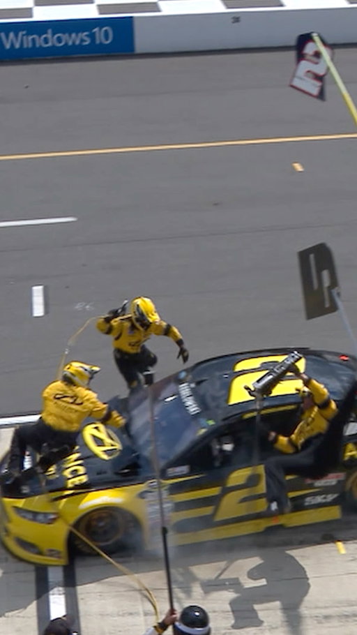 Another reason why our pit crews are TOUGH.