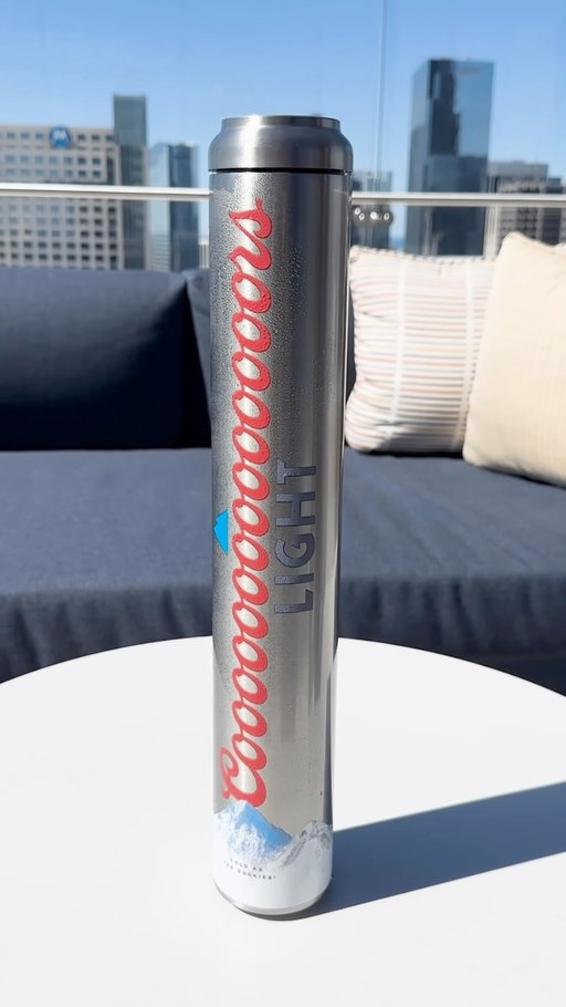 Send this to someone who needs a Tallerboy.

125 Tallerboys available on shop.coorslight.com starting at 12:00pm CT on 6/11/26 and 6/18/26. Limit 1 per customer. While supplies last.