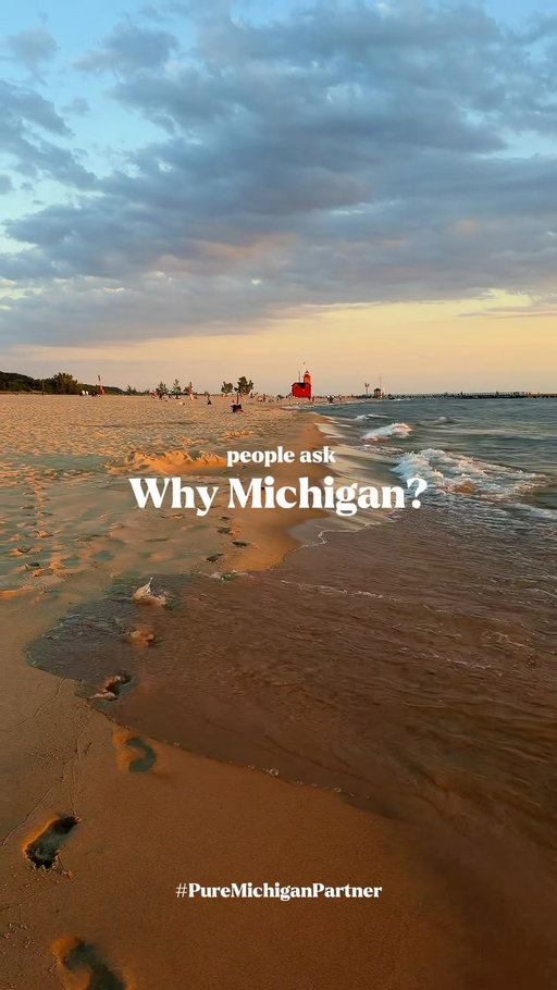 How lucky are we to call @puremichigan home? 🩵✨ #PureMichiganPartner

I travel all around the world and people always ask me why Michigan? Or what’s there to do in Michigan?

And I find myself so excited to show off what makes Michigan so special. People are always shocked when I show them my photos of the Great Lakes and all the hidden gems we have in our backyard. And one of my favorite pastimes is watching peoples’ reactions the first time they see Lake Michigan in person. Without fail, it’s always: THIS is a lake?! You can’t see across it! And I just smile, so proud of where I come from 😌

There’s something special about Michigan. It’s a state you have to purposely come to. You don’t just drive through it. It IS the destination. 

It’s where I grew up. It’s where my family is. It’s where my friends are. It’s where I wanted to leave so badly until I got older and learned just how special it is. It’s given me the honor of capturing its beauty and making that my full time job. 

It’s Pure Michigan. 

It’s home. 

I’m forever grateful and so blessed to call this state home. Happy 20th anniversary of @puremichigan 🥳

What’s your why?

Yours Purely, 
The Wandering Michigander

#YoursPurely #PureMichigan20 #michiganbucketlist #puremichigan