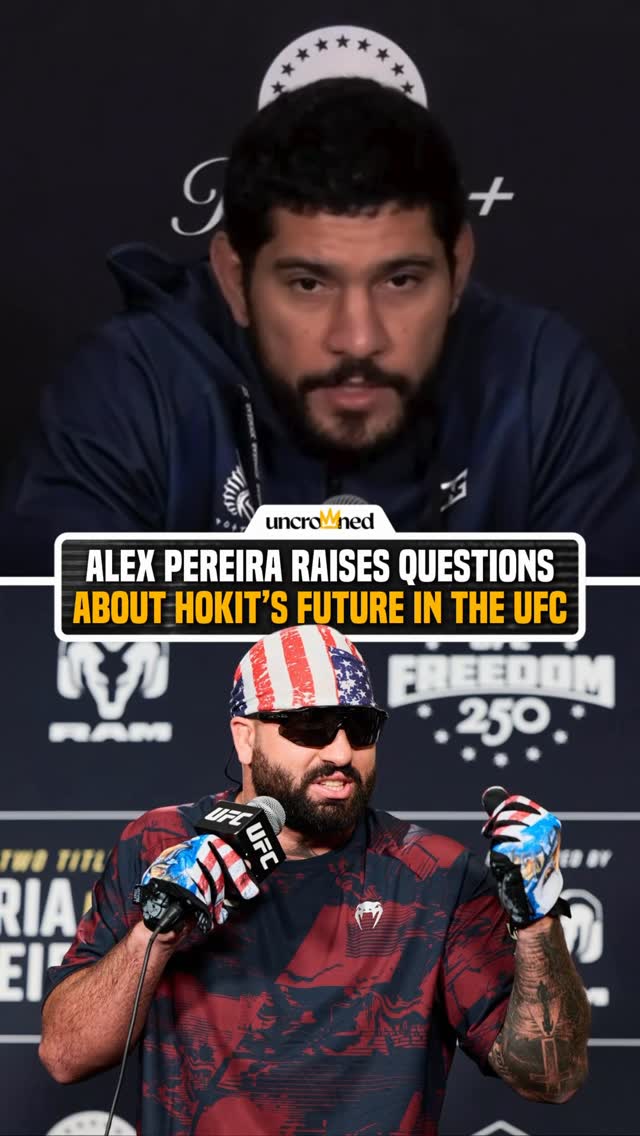 Alex Pereira seems to think Josh Hokit might not be around for long 👀