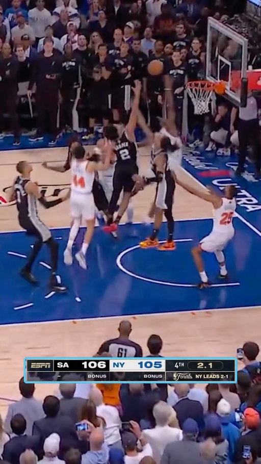 THE KNICKS COME BACK FROM DOWN 29 TO STUN THE SPURS!

#nba #knicks #sports #nbafinals #spurs