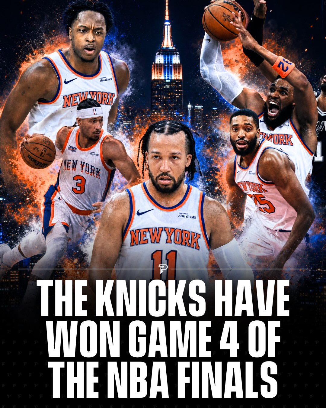 The Knicks just won Game 4 of the NBA Finals after pulling off an absolutely ridiculous comeback. 🏀🤯

New York erased a 29 point deficit to take a 3-1 series lead, delivering one of the wildest Finals games fans have ever seen.

Knicks fans might never stop talking about this one. 😭

#Pubity #NBA #Knicks #Basketball