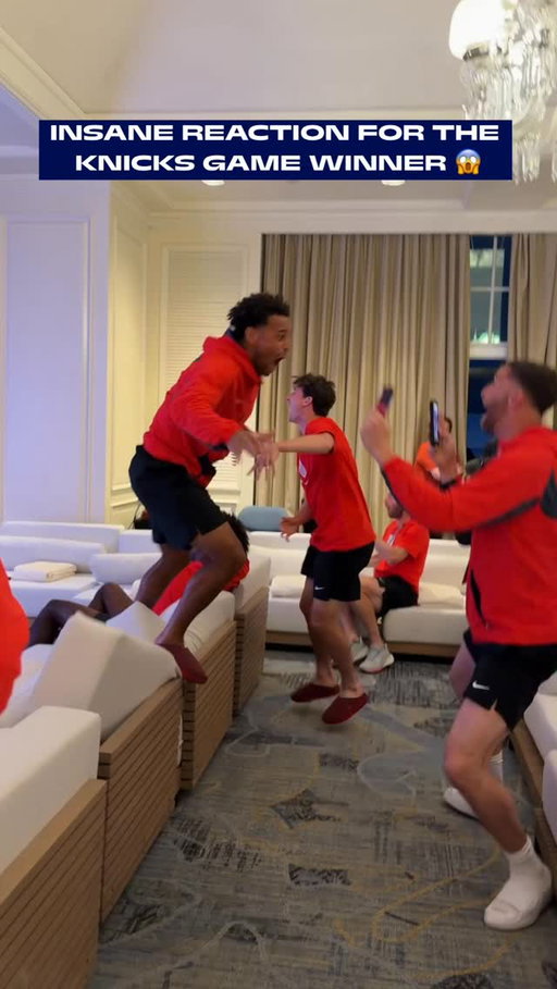 🤯 someone check on our @nyknicks fan @tyler.adams 😂