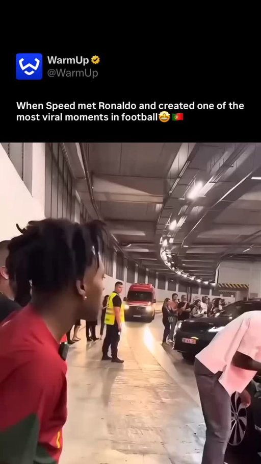 🤩

The moment internet sensation IShowSpeed finally met his idol, Cristiano Ronaldo, was a masterclass in unfiltered viral emotion. After years of traversing the globe and enduring near-misses, the streamer’s dream materialized in a parking lot following Portugal’s Euro 2024 qualifying match in June 2023. Orchestrated with the help of Rafael Leao, the encounter saw Speed instantly drop to his knees in utter disbelief. He proudly revealed his CR7 tattoo to the bewildered but grinning football legend, and the two men shared an unforgettable, synchronized “Siuuu” celebration that broke the internet!

(Via @ishowspeed )