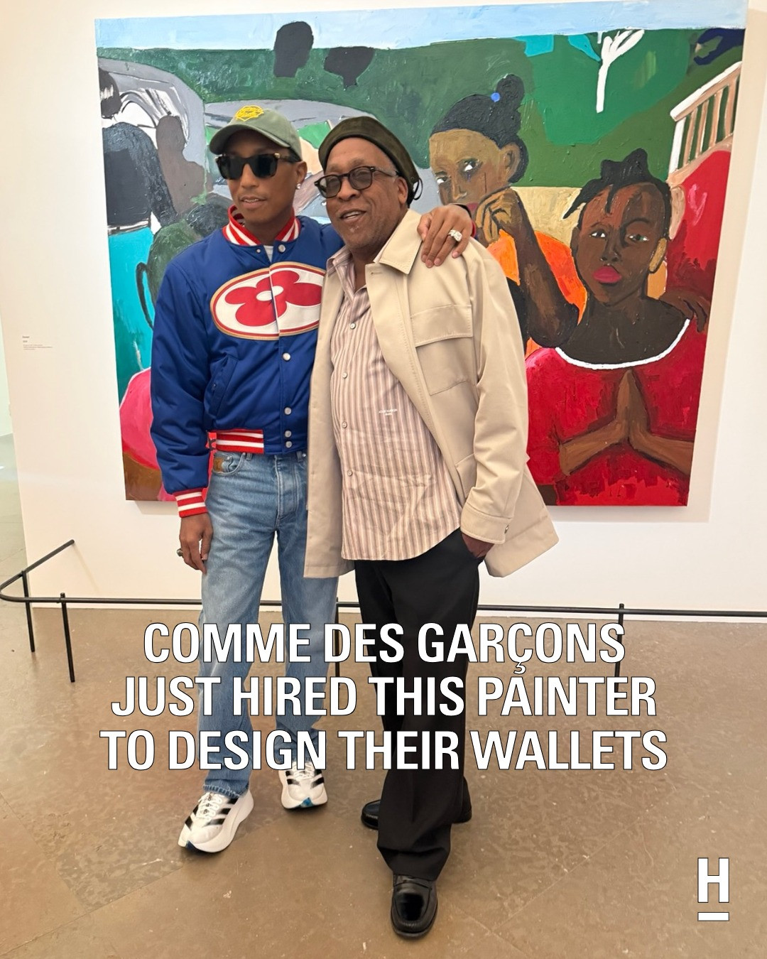 @chinatowntaylor has spent the last four decades reshaping contemporary painting, turning portraits into rich reflections on identity, history, and everyday life. Pulling from personal memories, archival images, found objects, and the people around him, the Los Angeles artist has built a practice that's earned him a place in collections including MoMA, The Met, LACMA, and the Whitney.⁠
⁠
Now, his work is landing somewhere unexpected. @commedesgarcons has tapped Taylor to design a new series of wallets, bringing his unmistakable visual language off the canvas and into everyday accessories. It's a natural extension of an artist whose work has always blurred the lines between art, history, and life itself.⁠