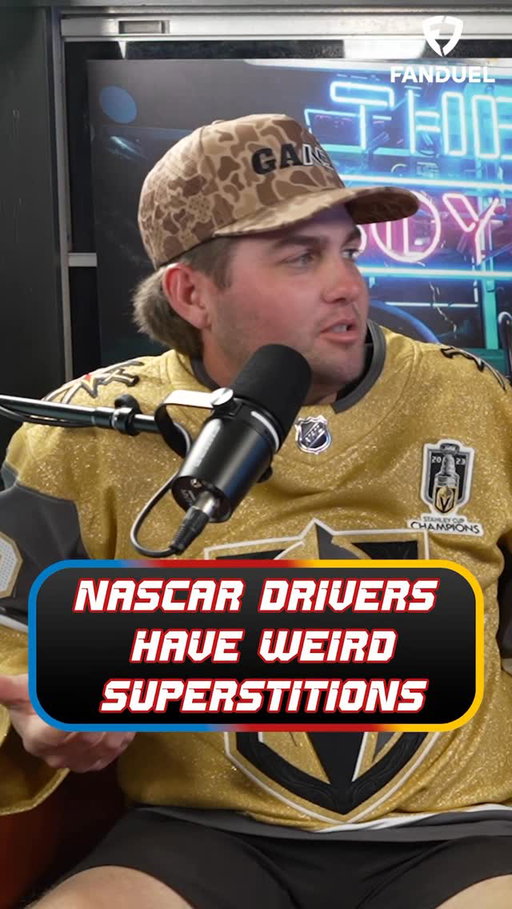NASCAR drivers have a surprisingly wild superstition about their socks
