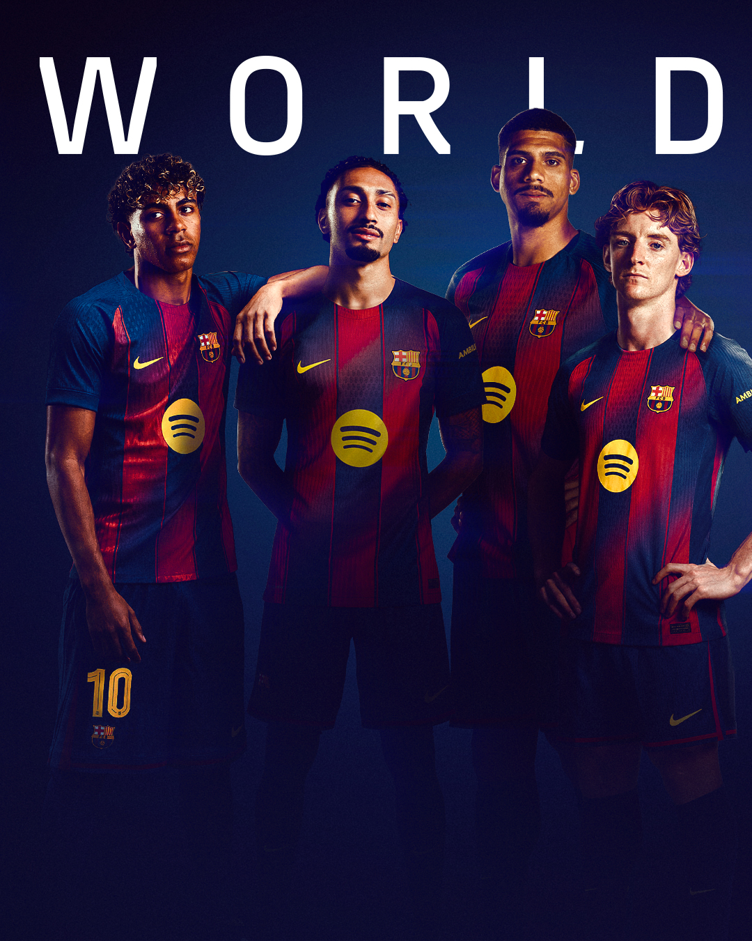 Orgullosos de veure tants culers al Mundial. 🌍💙❤️
Proud to see so many culers at the World Cup. Good luck to all. 🏆✨