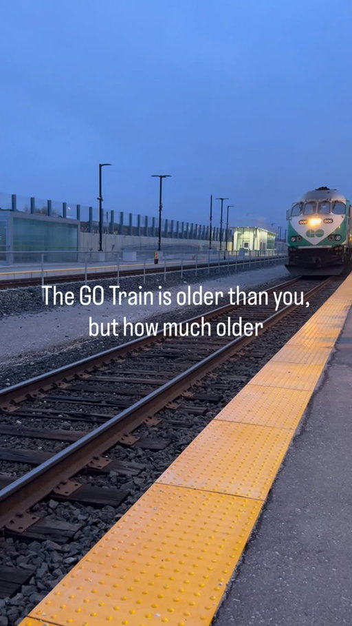 That’s right the GOAT Train is an old soul. I’m excited to see it as it grows!

#gotrain #ttc #toronto #ontario #train