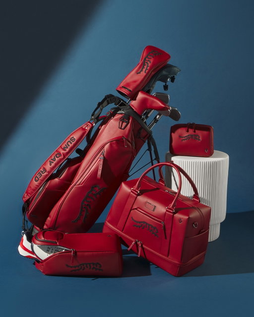All new, all red Sun Day Red x Vessel. A full collection of Summer Championship bags and accessories, built to make a statement. Summer Championship: Drop 2 is available now. #SunDayRed