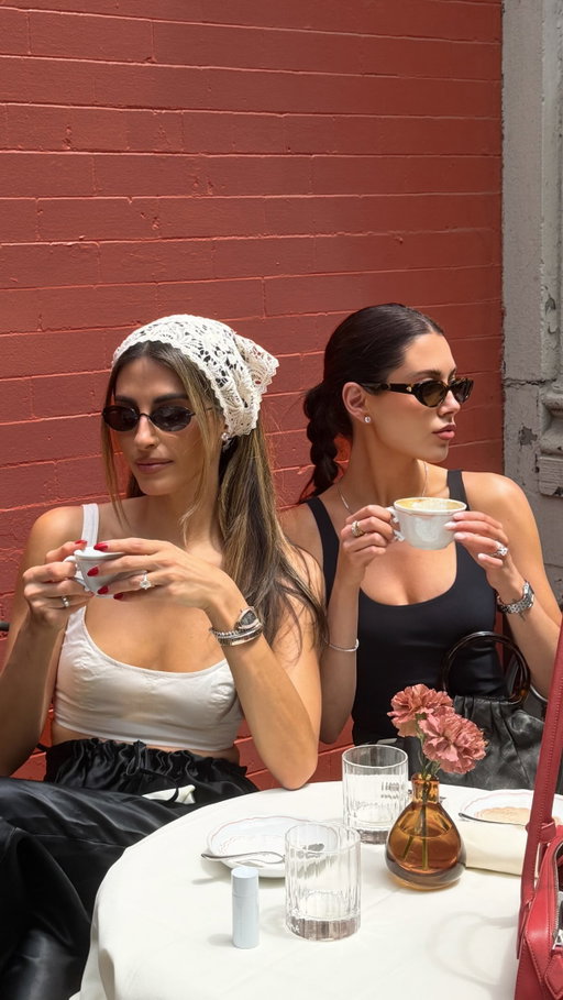 Coffee and yapping is therapy.