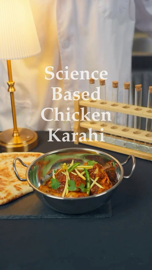 Pakistani Chicken Karahi Made according to science👨‍🔬
.
Chicken karahi is one of my favourite dishes to cook and here we are making it according to science! No onion, no water, just the good stuff. Bohot mazadar! 
.
Full recipe on my Substack! 
https://dumpedlingss.substack.com/p/science-based-pakistani-chicken-karahi 
(Or Comment “Recipe” to be sent a direct link <3) 
.
#pakistani #chickenkarahi #karahi #pakistanifood #science