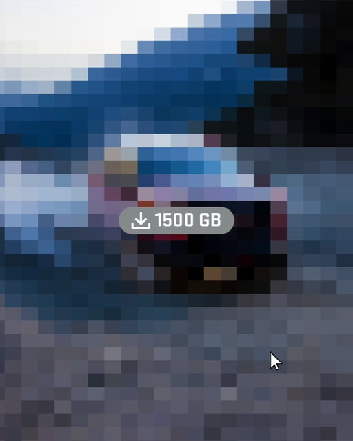 Our hard drives need a Professional Grade amount of space.