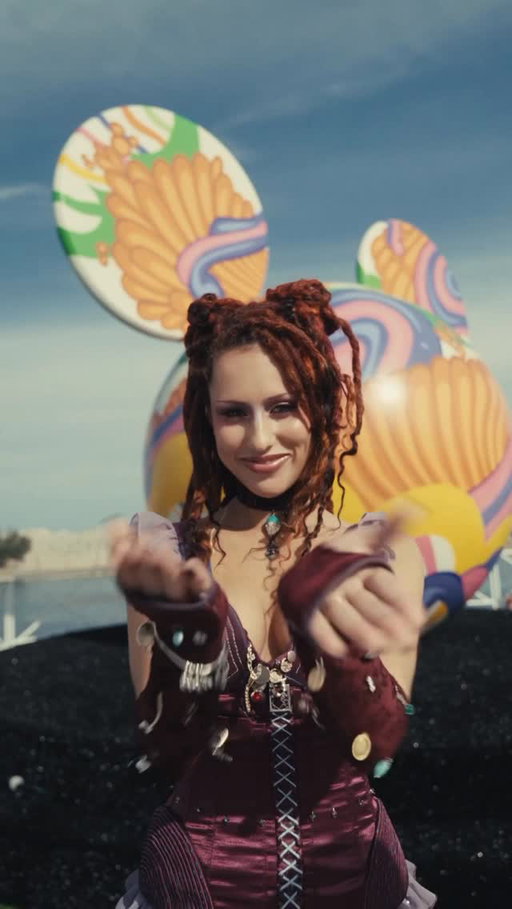 We caught up with @the.absolutely ahead of her first Primavera performance on the @disneyuk stage to chat about how she sees herself as an artist right now, and the importance of practicing the golden rule of festival-going: have fun!

Video by @leonardoportes
Mickey sculpture by @elnoart