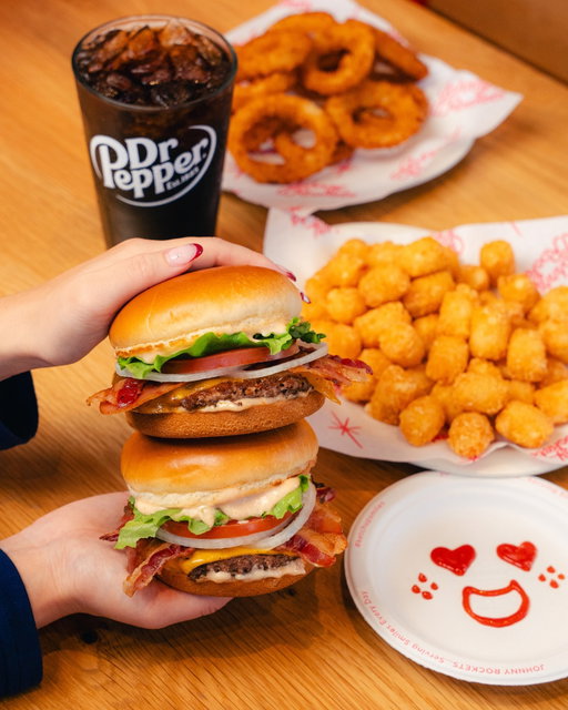 The ketchup plate approves of this combo 😍 

Visit fatburger.com/disclaimers for additional details & restrictions. DR PEPPER is a registered trademark of Dr Pepper/Seven Up, Inc. ©️2026 Dr Pepper/Seven Up, Inc.