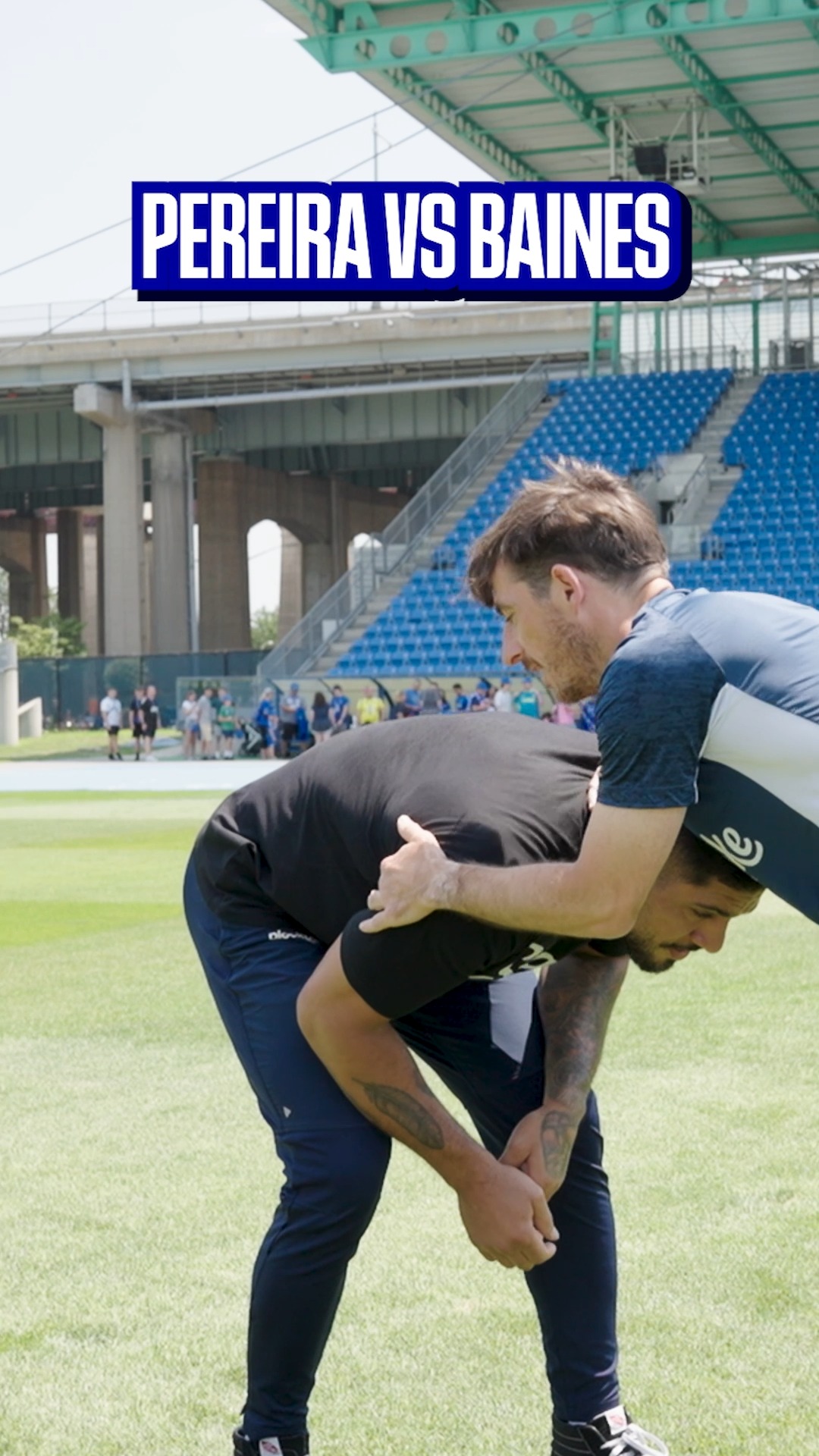 Alex Pereira v Leighton Baines. Choose your fighter. 💪😅