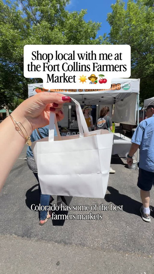 FARMERS MARKET SEASON IS HERE 🌽🥕

One of my favorite ways to support local businesses in Colorado is by shopping at farmers markets, and the @focofarmersmarket did not disappoint.

Here’s what came home with me:
🍔 Local beef from Wagner Land and Cattle 
🍒 Fresh cherries from @mortonsorganicorchards 
🥒 Farm-fresh produce from @millerfarmsco 
🧀 Colorado-made cheddar cheese curds @mouco_cheese_company 

Shopping @co_proud products means supporting local farmers, ranchers, makers, and small businesses while getting some of the freshest food around.

📍Fort Collins Farmers Market
🗓 Sundays
⏰ 10 a.m. – 2 p.m.

Explore Colorado Proud’s Farm Fresh Directory map here: https://coloradoproud.com/find-farm-fresh-favorites/

#ColoradoProud #ColoradoFarmersMarket #FortCollinsColorado #ColoradoFoodie #ShopLocalColorado ColoradoLife ColoradoEats SupportLocal FarmersMarketFinds ColoradoSummer