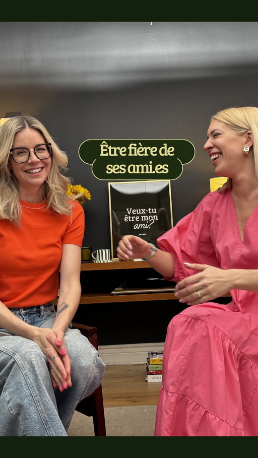 Un texto que @genevievehd a envoyé à @sabcournoyer et qui prouve qu’une amitié saine et solide, c’est totalement ça : s’aimer malgré les changements et le passage des années. 🤍✨🥹🥹🥹

👉🏻Épisode en bio!