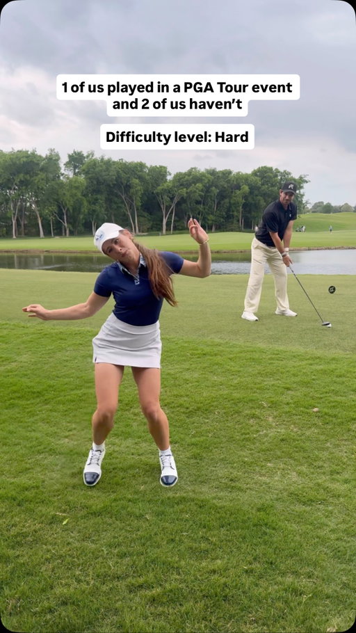I’ll be shocked if anybody gets it right 👀
•
•
•
#golf #golfgirls #youtubegolf #pgatour #progolf