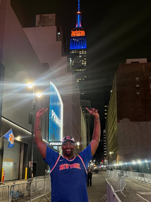 Got my jersey signed . New York City
Go @nyknicks