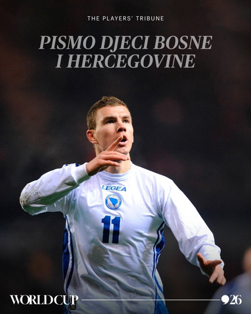 When @edindzeko was a child, he survived the four-year Siege of Sarajevo.

Before he captains Bosnia & Herzegovina at this World Cup, he has a message for the children. And for the world. (Link in bio) • 📸: @john_thys, @gettyimages, @wazzatlittle
