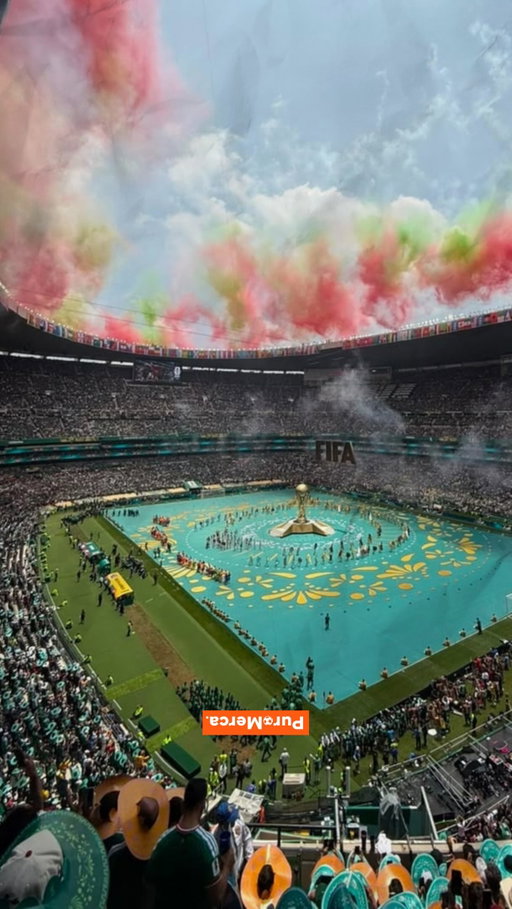 Shot on iPhone… Desde la inauguración.📱👀

Así vimos el show de inauguración del Mundial 2026 desde el Estadio Ciudad de México… ⚽🎤

Entre música, color y muchas sorpresas, así arrancó uno de los eventos más esperados para millones de aficionados alrededor del mundo. ✨

¿Qué te pareció el show de inauguración? 🎶🔥

#PuroMerca 🧡