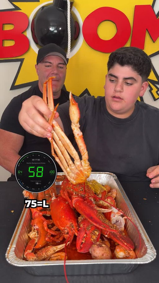 Seafood Boil ASMR Challenge 🦀🤫