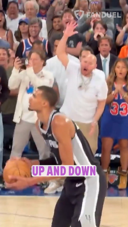 Fat Joe made Wemby miss those free throws