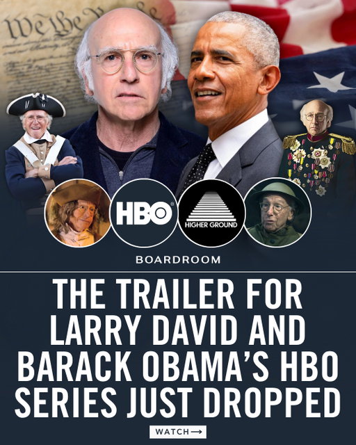 LD is back... and he's taking aim at American history. ⁠
⁠
HBO has released the official trailer for 'Life, Larry, and the Pursuit of Unhappiness,' a seven-episode sketch comedy series that reimagines major moments in U.S. history through David’s signature lens.⁠
⁠
Premiering June 26, the show features appearances from Jon Hamm, Jerry Seinfeld, Jane Krakowski, Isla Fisher, Vince Vaughn, and Lin-Manuel Miranda, with Barack and Michelle Obama serving as EPs through their company, Higher Ground.⁠
⁠
(🎥: @hbo)