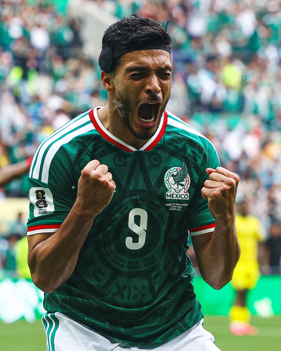 Raul Jimenez scores for Mexico in the opening match of the World Cup! 🇲🇽

The striker returned to Wolves following his departure from Fulham earlier this week 🧡