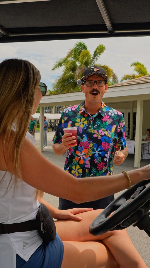 When YOU get a compliment instead of her for once…. The rest of the day is pure bliss thanks to @chubbies #reels #golf #funny