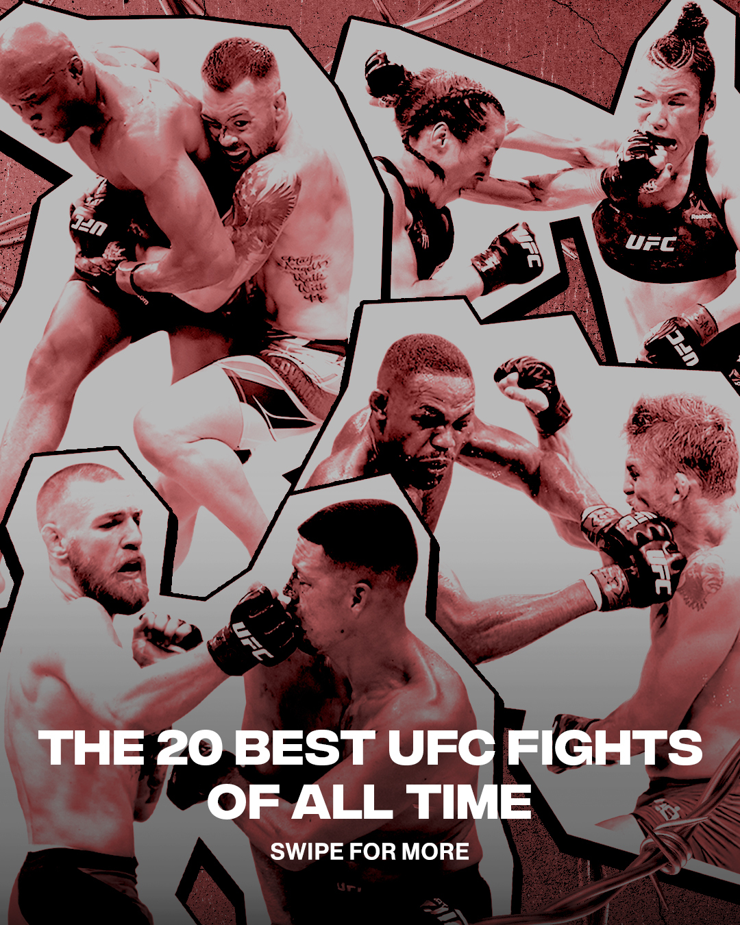As UFC prepares for its Freedom 250 card at the White House, here are the 20 greatest bouts in the promotion's history ... according to us, anyway 😉

Think you know better?? Click @complexbets' link in bio to read the full list & RE-RANK.

(📸: Getty)