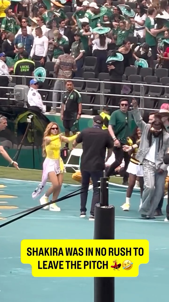 So that’s why the kick-off was delayed 😂🕺