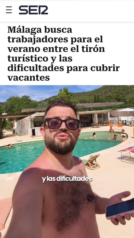 Cada verano escuchamos lo mismo:
"Faltan camareros."
"Nadie quiere trabajar."
Pero quizá la pregunta es otra.
¿Dónde coño van a vivir esos trabajadores si una cama cuesta 600 euros al mes? 🤔
#Hostelería #Málaga #Cocituber #Turismo #Camareros España PeriodismoGastronómico