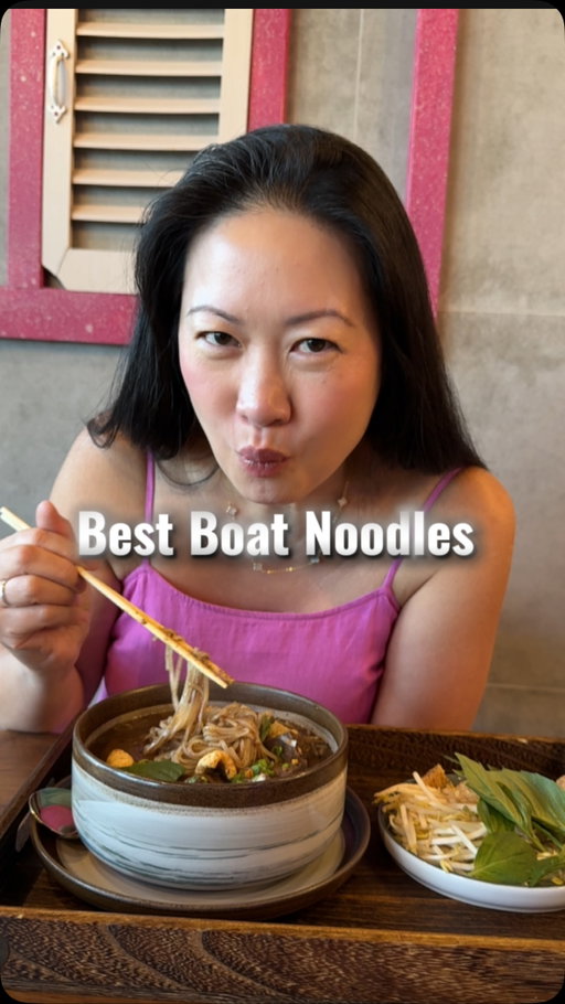 Best Thai Food and Boat Noodles in Houston?🍜

My Thai friend insisted I try Me Khun in Katy, and after one bite, I understood why. This family-owned restaurant is run by a husband-and-wife team who both attended culinary school in Thailand, and it shows in every dish that comes out of the kitchen.

The boat noodles are the star of the show, but don’t stop there. The shrimp fritters were plump and crispy, the grilled pork skewers with sticky rice were juicy and packed with flavor, the crispy pork belly was insane, not to mention their whole steamed fish, pad woon sen, pork jowl, corn salad, coconut egg souffle, and mango sticky rice. Seriously. SO GOOD!

On Google it has a near perfecf 4.9 rating and I hear the lunch always packed! This is a true hidden gem, one most authentic Thai restaurants I’ve found in the Houston area approved by my Thai friends, so show them some love and get there before they get discovered. This place the real deal.

📍 Me Khun Delicacies Thai Restaurant 
1321 N Westgreen Blvd No. 300, Katy, TX 77449

#HoustonFoodie #HoustonRestaurants #KatyTX #ThaiFoodHouston #BoatNoodlesHouston