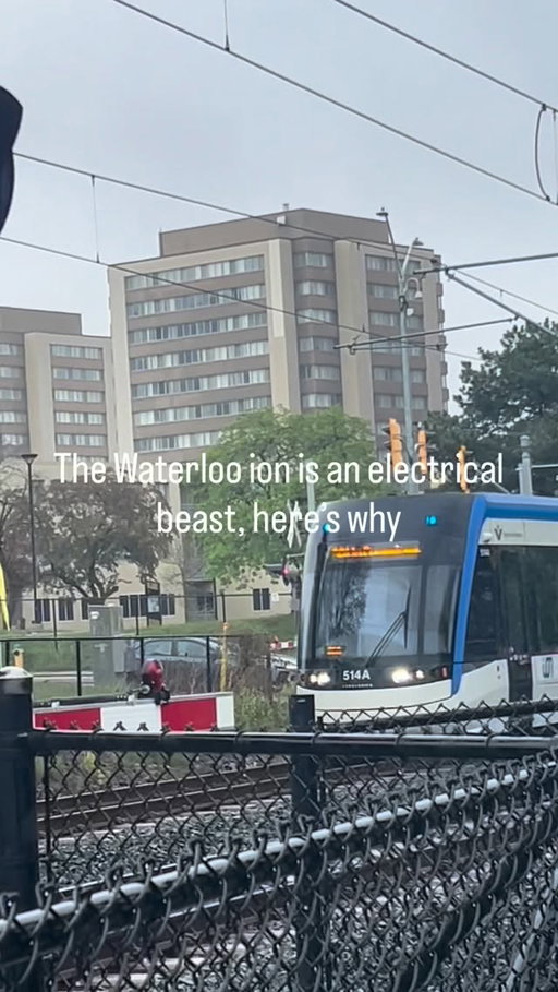The ion eats electricity for breakfast!! Let me know what other things you want to see my cover about the blue beast!

#waterloo #ion #train #ontario #gotrain