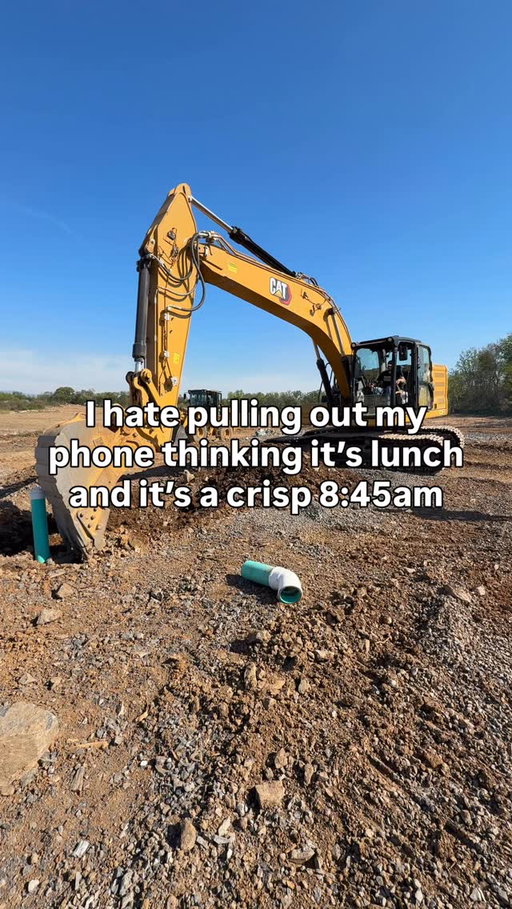 Every single day. #construction #caterpillar #excavator