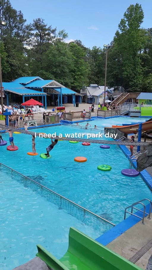 Anyone else in need of a water park day? ✋ Well, with #SixFlagsWhiteWater Memberships starting at $7 per month, you can make it a whole water park summer.