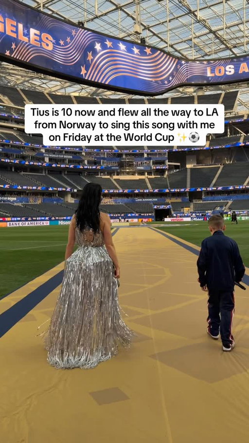 Tune in early to Friday’s USA vs Paraguay match to see Tius and I perform “Wonder” at the Protocol Ceremony ⚽️ @fifaworldcup