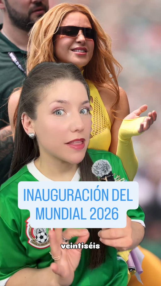 INAUGURACIÓN DEL MUNDIAL 2026

Presentadora: @aracelystefania 

Comenta del 1 al 10 que tanto te gustó?

Recuerda seguirnos
🌟@latino_music_

Nuestro hashtag para cover y reels:
★ #latinomusicfamily

#shakira #mundial2026 #belinda #jbalvin