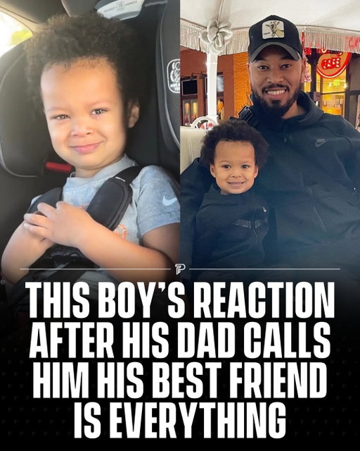 A father’s words can mean everything at any age. 🥹❤️ This toddler’s heartwarming reaction after hearing his dad call him his best friend is amazing.

Via: 
@micahzanesdad
@micahzanesworld

#pubity #wholesome